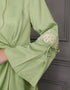 BAJU KURUNG KEDAH MODEN MARIETTE (KELLY GREEN)